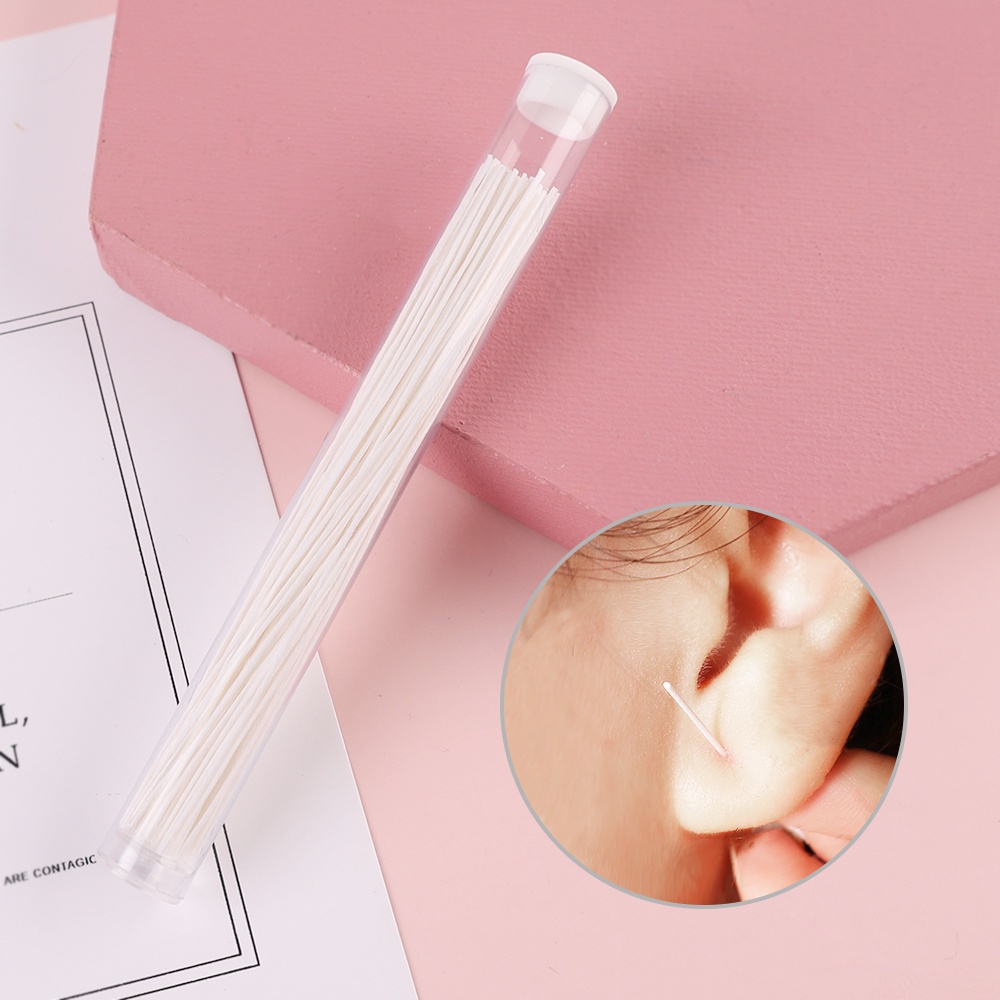 Body Jewelry Cleaner - 60Pcs Ear Piercing Cleaning Line Tools