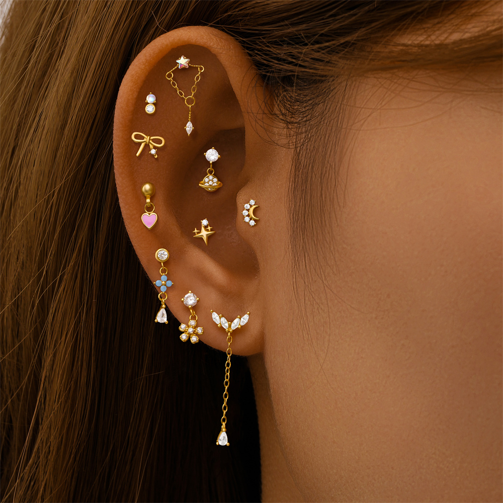 AIDE Heart Round Ball Flat Hel – Body Jewelry Flat Back recenzja i cena