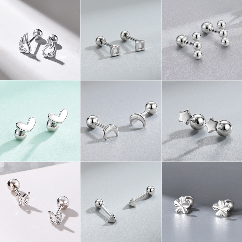 Small Stud Earrings for Women  – Body Jewelry Hypoallergenic recenzja i cena