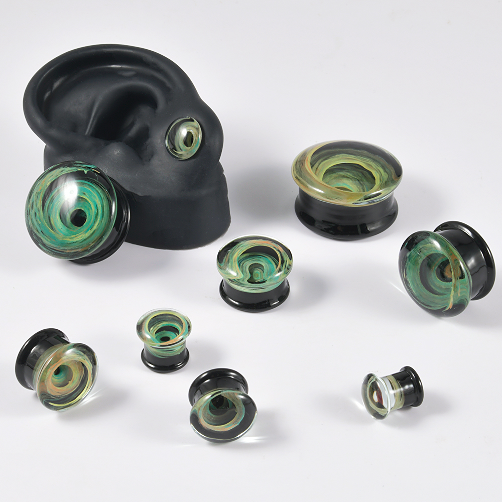 Pair Quality Glass Vortex Ear  – Body Jewelry Quality recenzja i cena