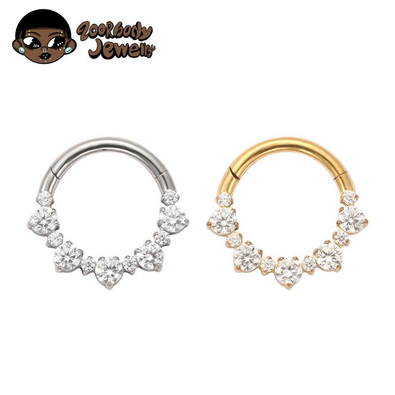 ASTM F136 TItanium Daith Click – Zoor Body Jewelry recenzja i cena