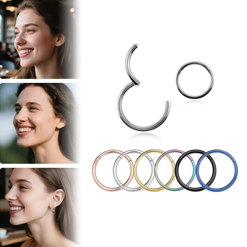 16G 316L Surgical Steel Hinged – Body Jewelry Septum recenzja i cena