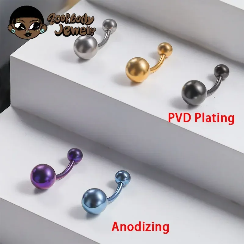F136 Titanium Pierced Navel Ri – Belly Bar Titanium recenzja i cena