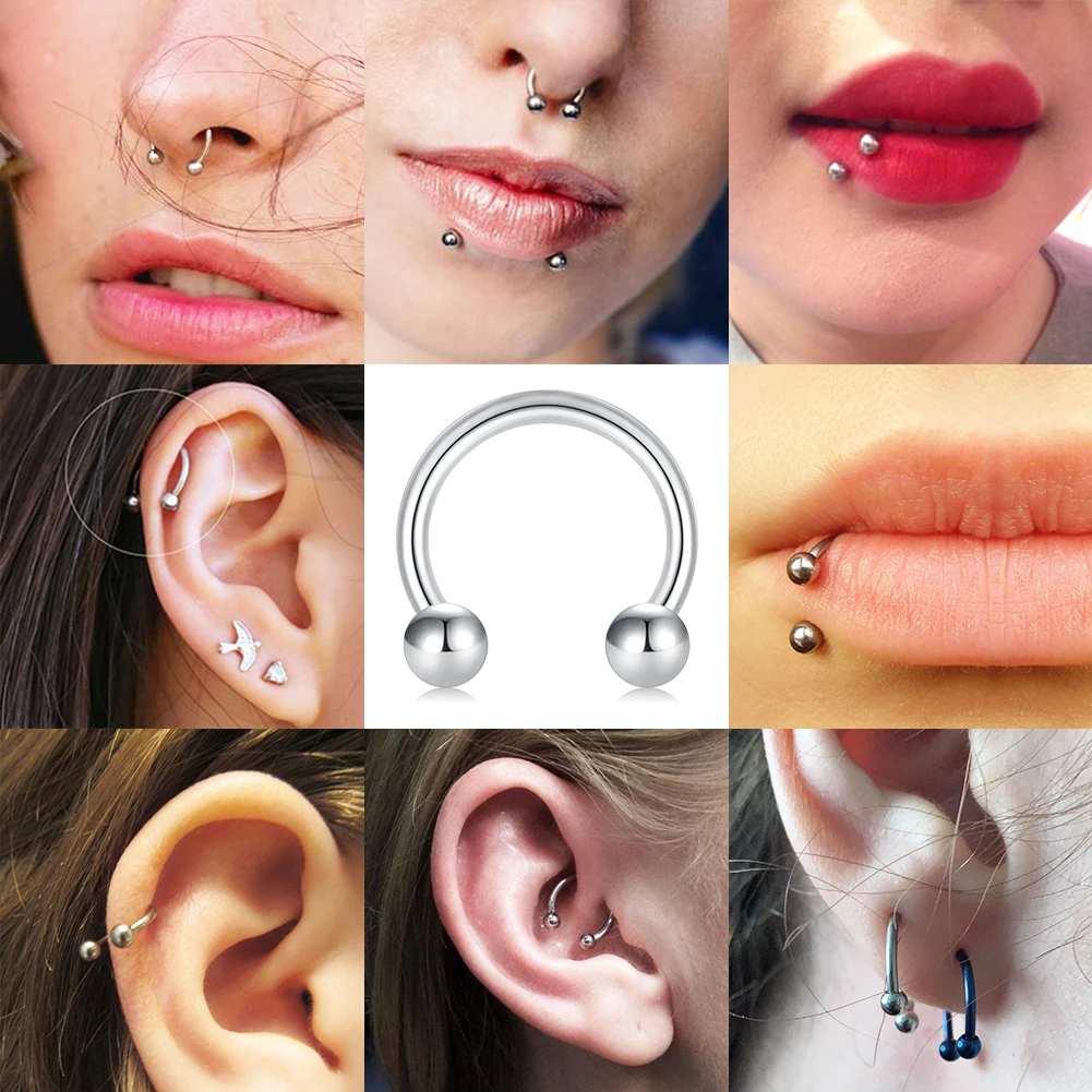 1PC Stainless Steel Nose Ring  – Zoor Body Jewelry recenzja i cena