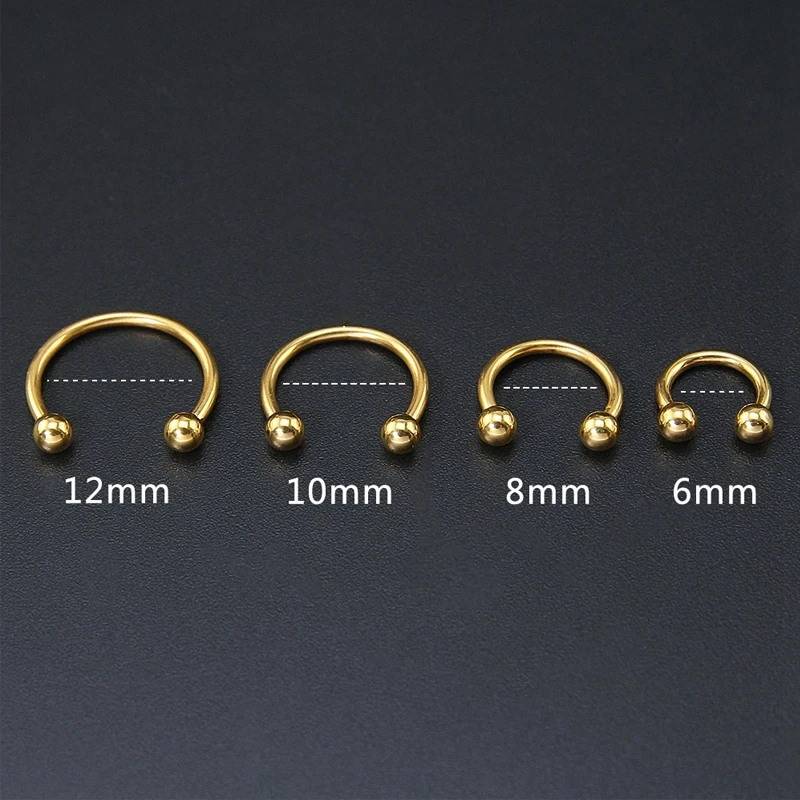 1PC Stainless Steel Nose Ring  – Zoor Body Jewelry recenzja i cena