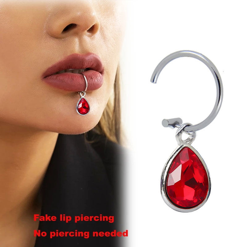 1Pc Fake Piercing Lip Clip Per – Body Jewelry Septum recenzja i cena