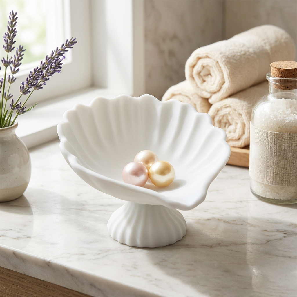 Seashell Jewelry Dish Trinket  – Body Jewelry Beach recenzja i cena