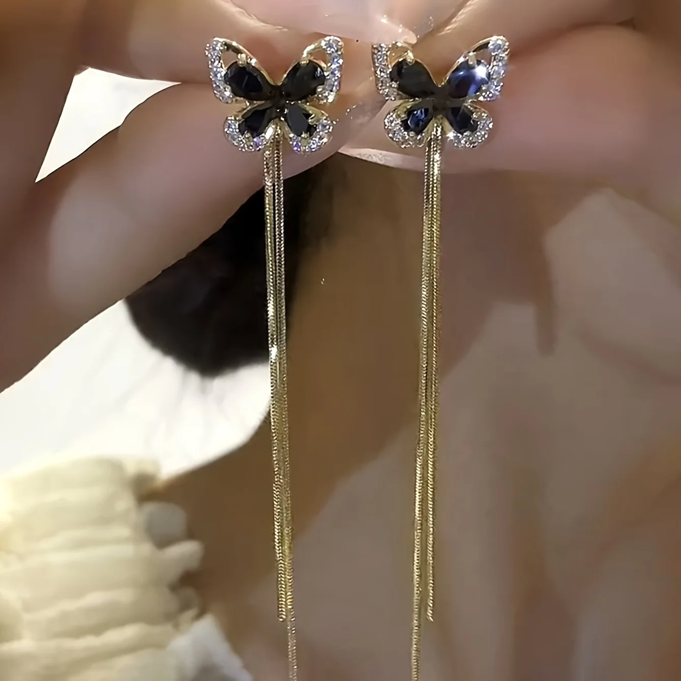 [NEW] A 2pcs, black butterfly  – Body Jewelry Quality recenzja i cena