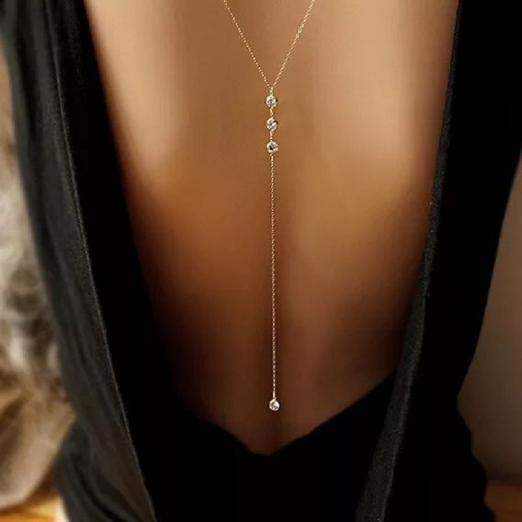 New Rhinestone Sexy Women's Ba – Body Jewelry Beach recenzja i cena