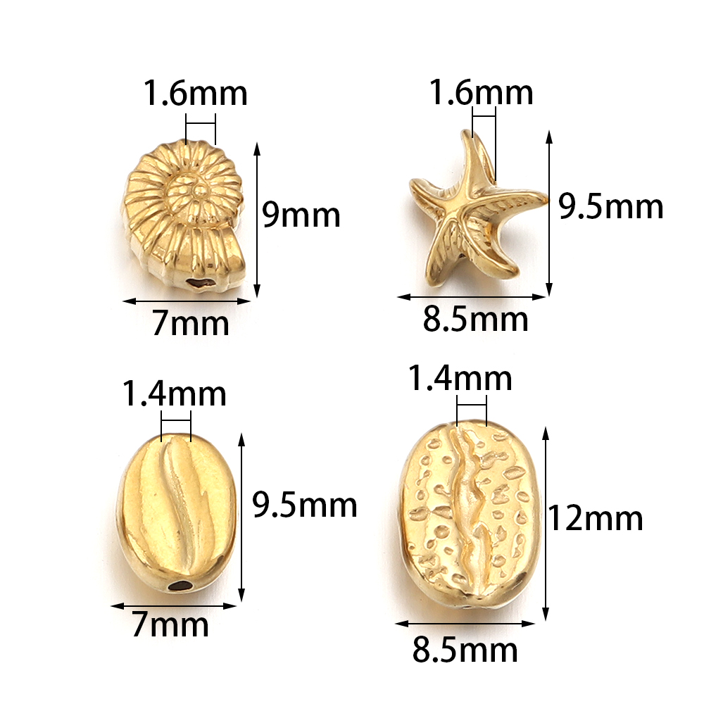 5pcs Starfish Seashell Conch S – Body Jewelry Beach recenzja i cena