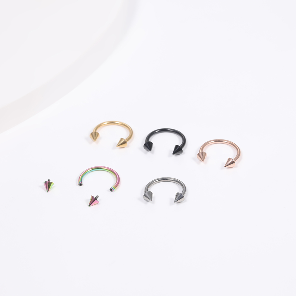 1PC Titanium 16G Septum Horses – Zoor Body Jewelry recenzja i cena
