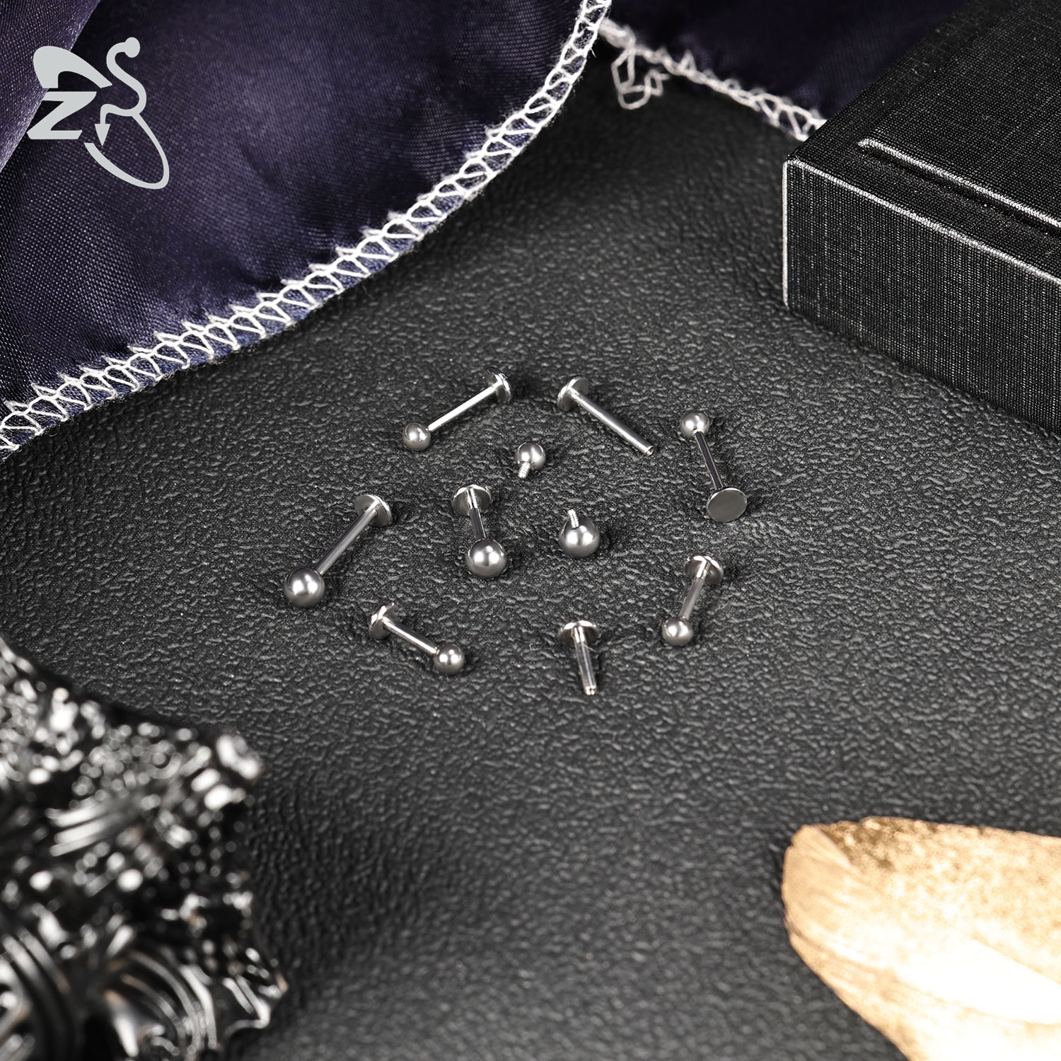 ZS 6 Pcs/lot Internal Thread 1 – Body Jewelry Flat Back recenzja i cena