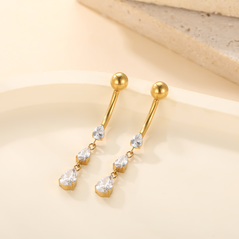 1/5Pcs ASTM F136 Titanium 14G  – Belly Bar Titanium recenzja i cena