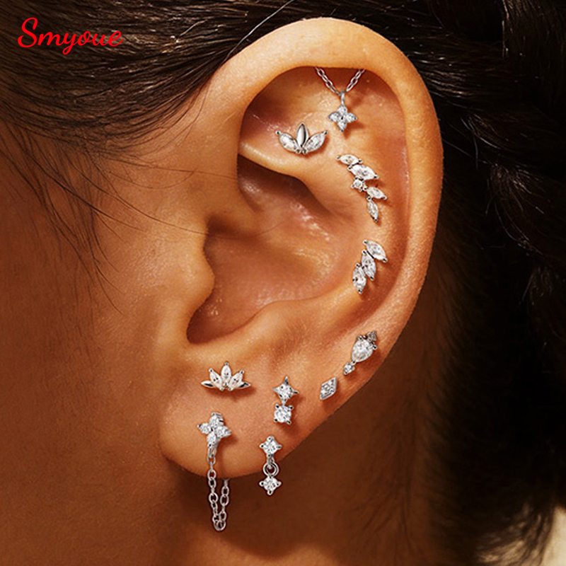 Smyoue Moissanite 100% S925 Pi – Body Jewelry Flat Back recenzja i cena