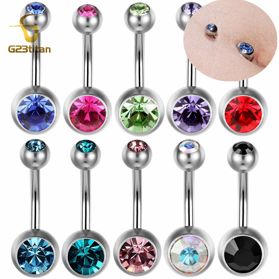 G23Titian 14G 8mm 10mm 12mm Su – Belly Bar Titanium recenzja i cena