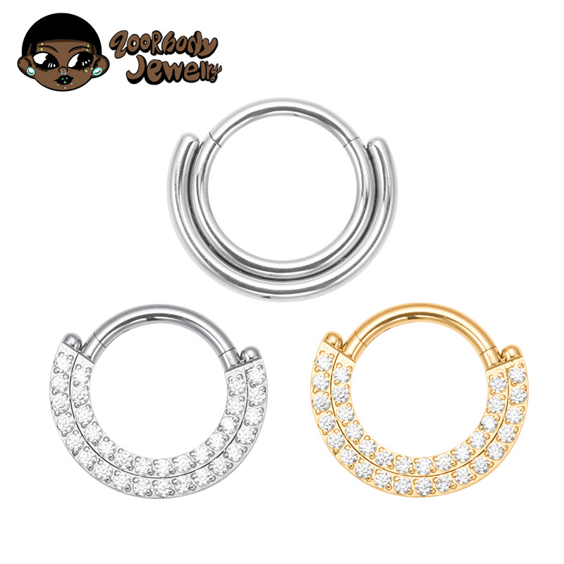 ASTM F136 Titanium Clicker Sep – Zoor Body Jewelry recenzja i cena