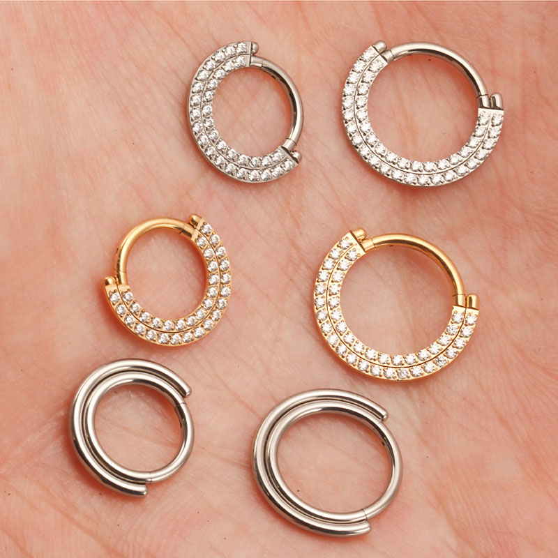 ASTM F136 Titanium Clicker Sep – Zoor Body Jewelry recenzja i cena