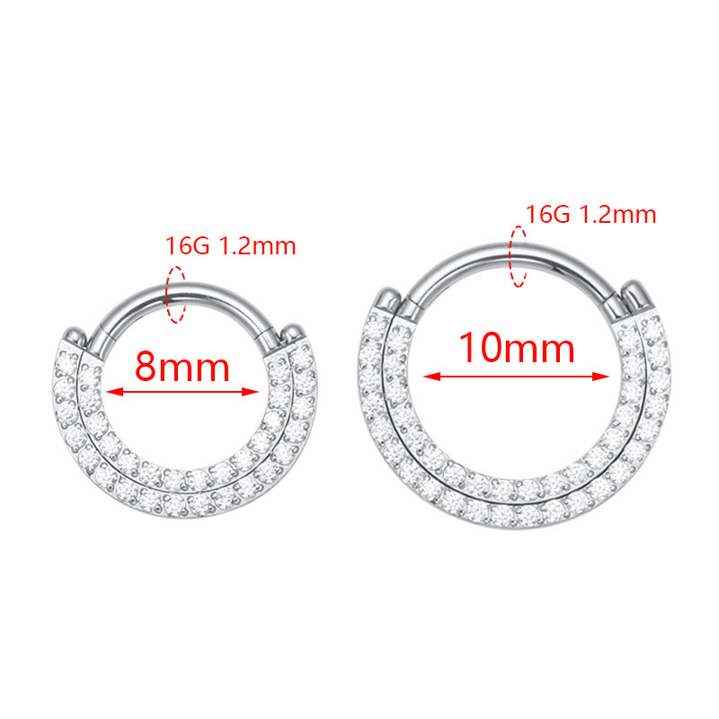 ASTM F136 Titanium Clicker Sep – Zoor Body Jewelry recenzja i cena