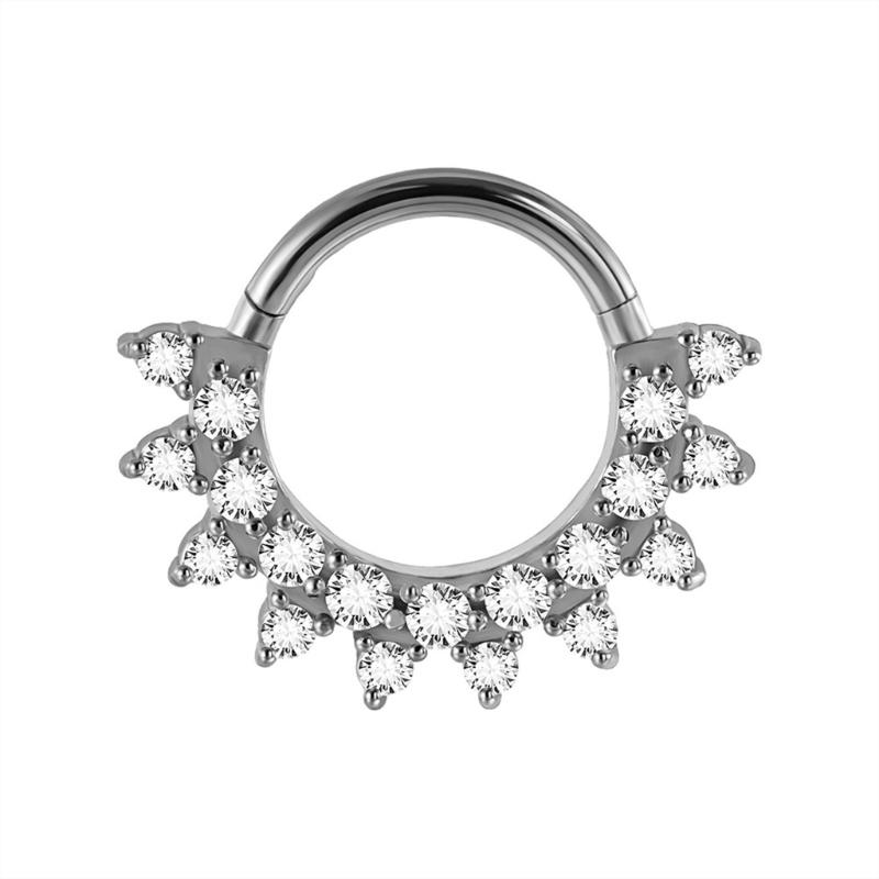 31BB Stylish Crystal Septum Ri – Body Jewelry Septum recenzja i cena