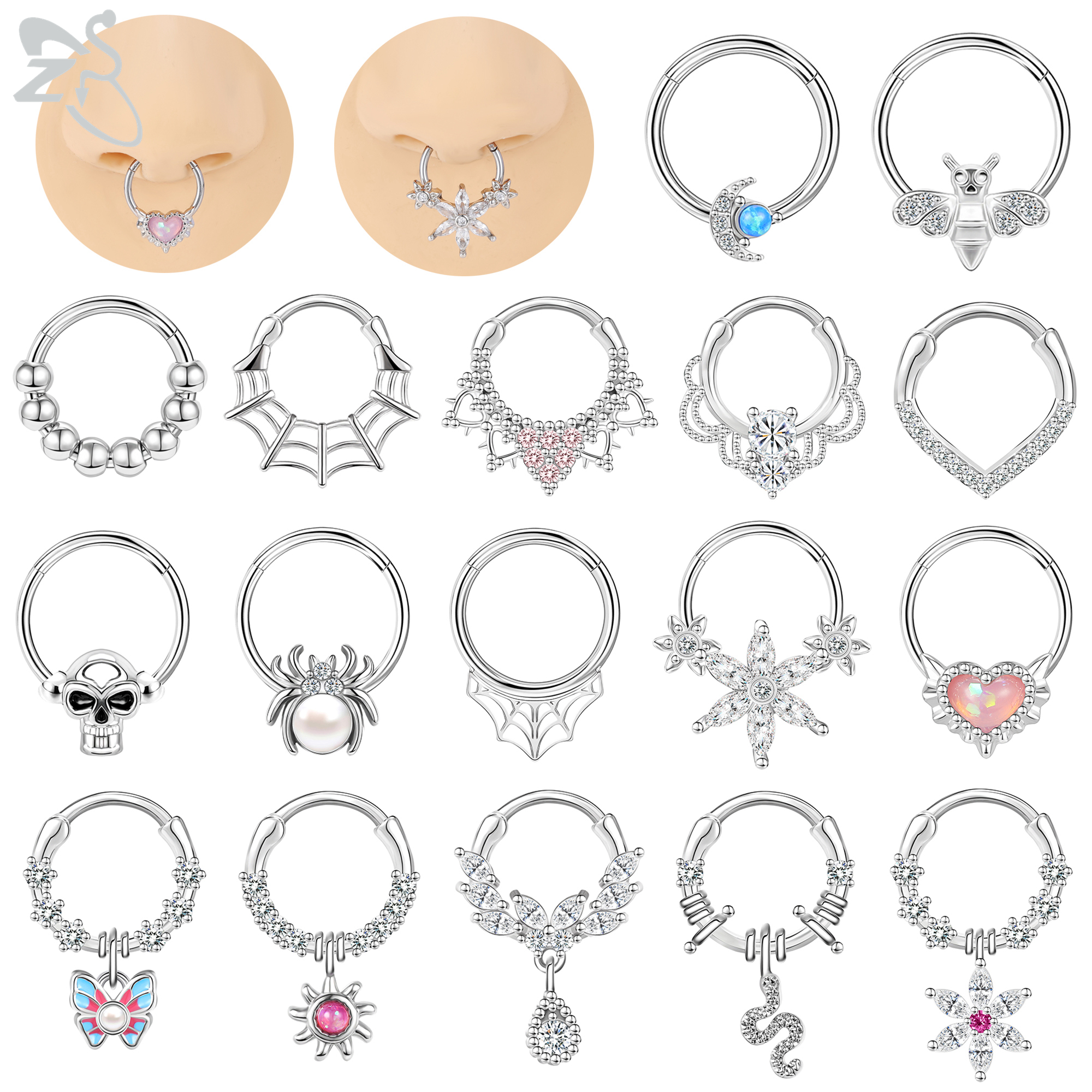ZS 1 Piece Cute 16G Stainless  – Zoor Body Jewelry recenzja i cena
