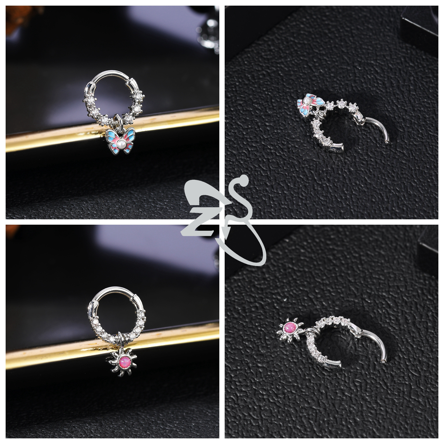ZS 1 Piece Cute 16G Stainless  – Zoor Body Jewelry recenzja i cena