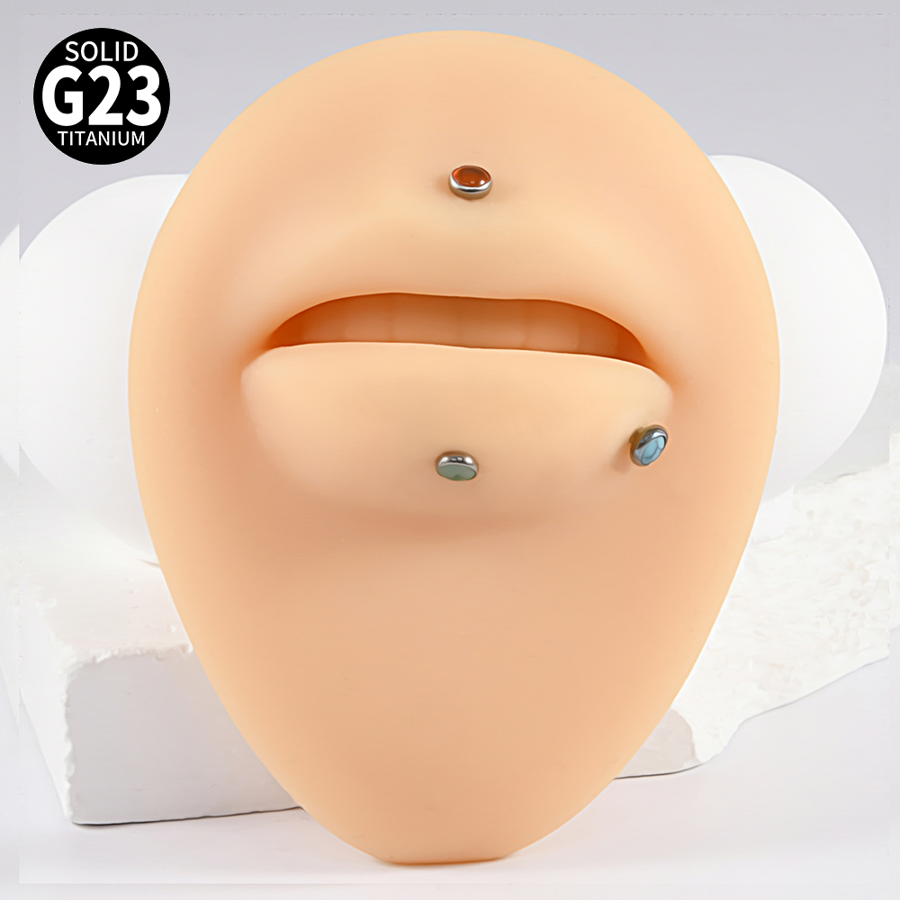 1PC 16g G23 Titanium Crystal&S – Body Jewelry Flat Back recenzja i cena