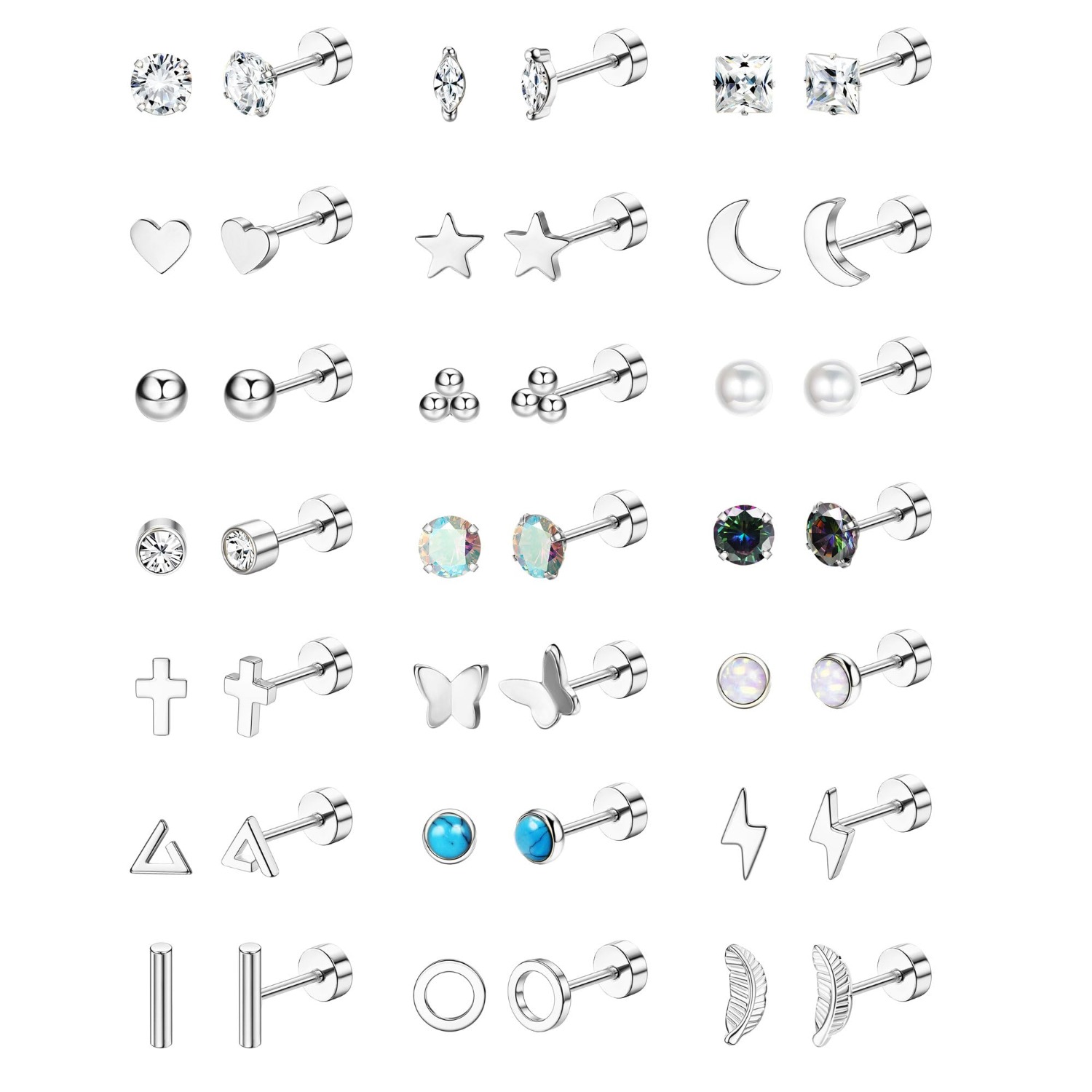 Florideco 1Pair Hypoallergenic – Body Jewelry Hypoallergenic recenzja i cena