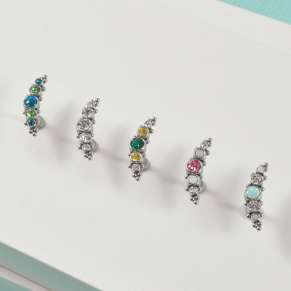 1PC 316L Surgical Steel 16G  C – Zoor Body Jewelry recenzja i cena