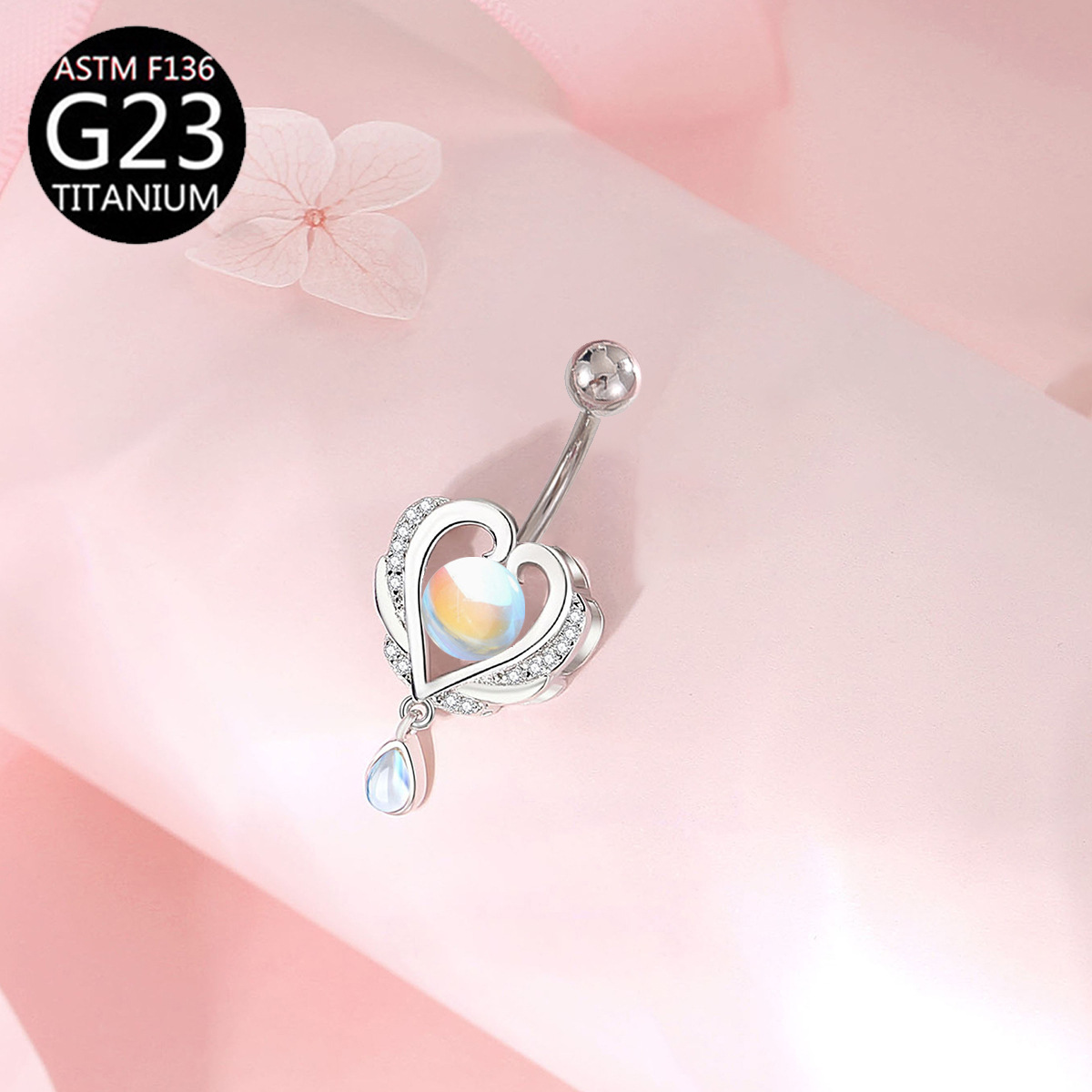 G23 Titanium Pin Belly Button  – Belly Bar Titanium recenzja i cena