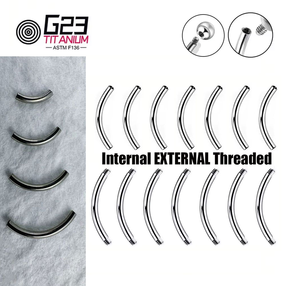 Wholesale 5/10/50pcs G23 Titan – Belly Bar Titanium recenzja i cena