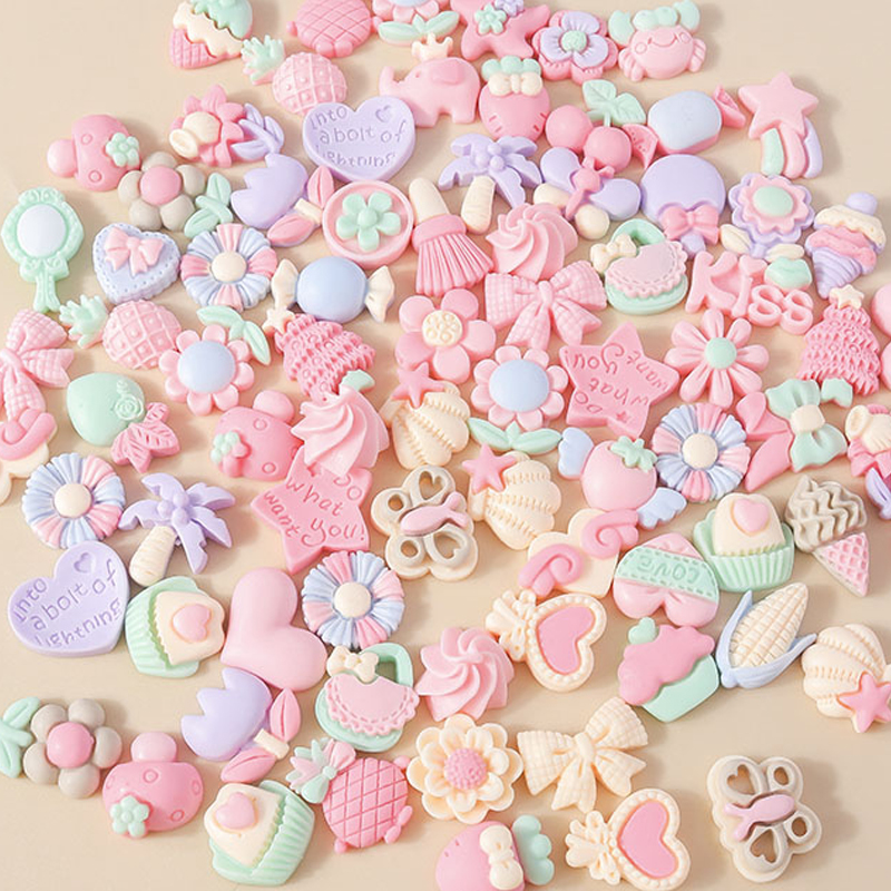15pcs Mixed Resin Pink Color V – Body Jewelry Flat Back recenzja i cena