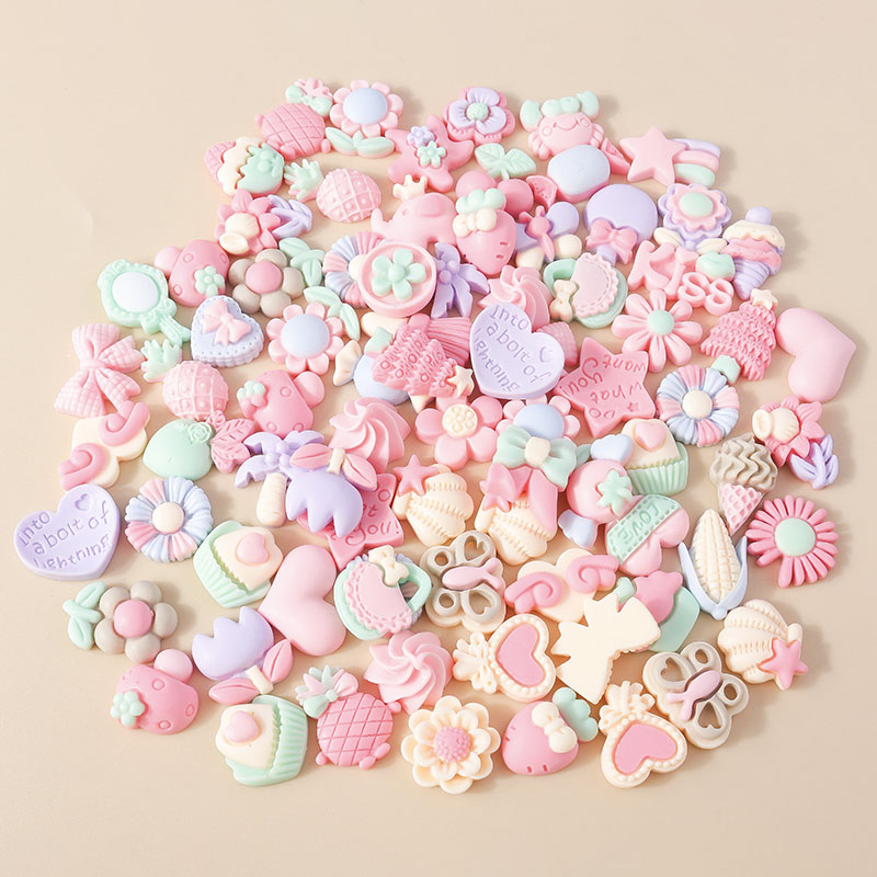 15pcs Mixed Resin Pink Color V – Body Jewelry Flat Back recenzja i cena