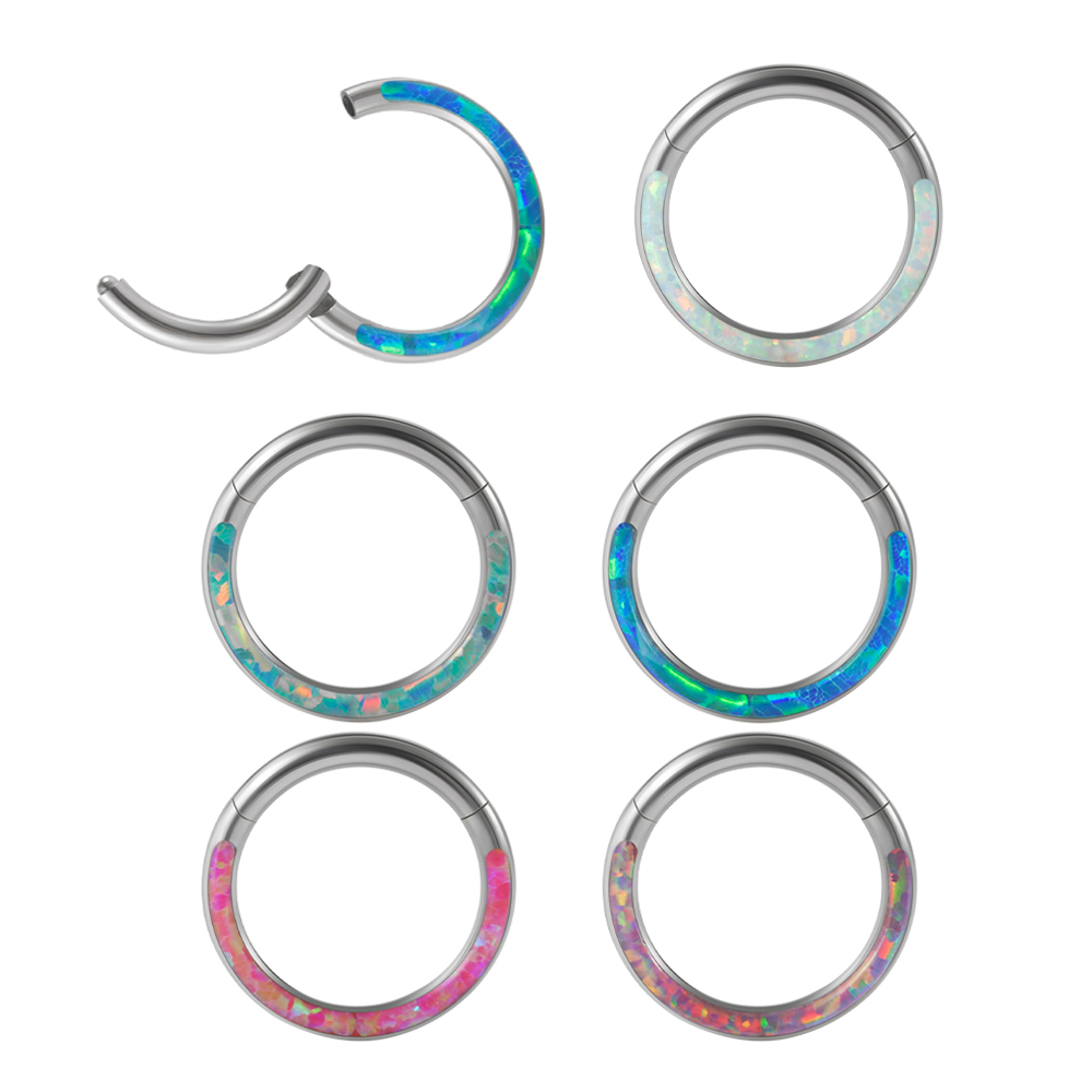 1PC Surgical Steel Opal Hinged – Body Jewelry Quality recenzja i cena
