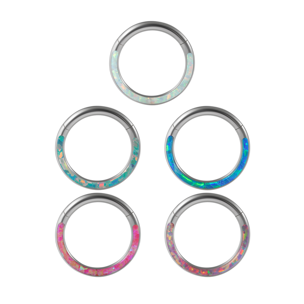 1PC Surgical Steel Opal Hinged – Body Jewelry Quality recenzja i cena