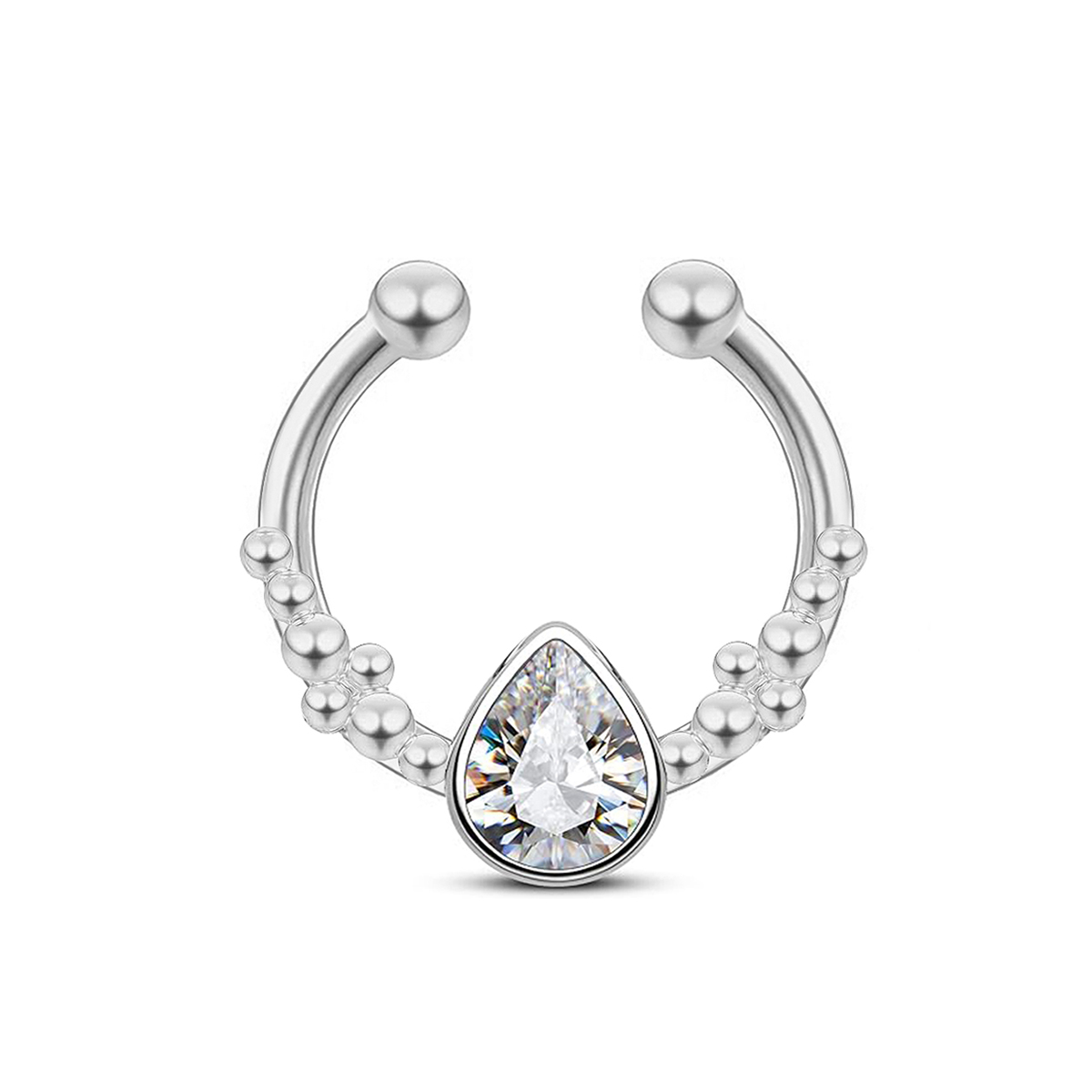 Stainless Steel Horseshoe Wate – Body Jewelry Septum recenzja i cena