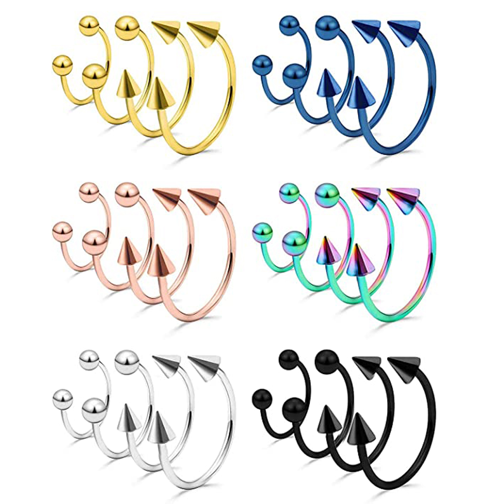 1Pair Steel Circular Barbell H – Zoor Body Jewelry recenzja i cena