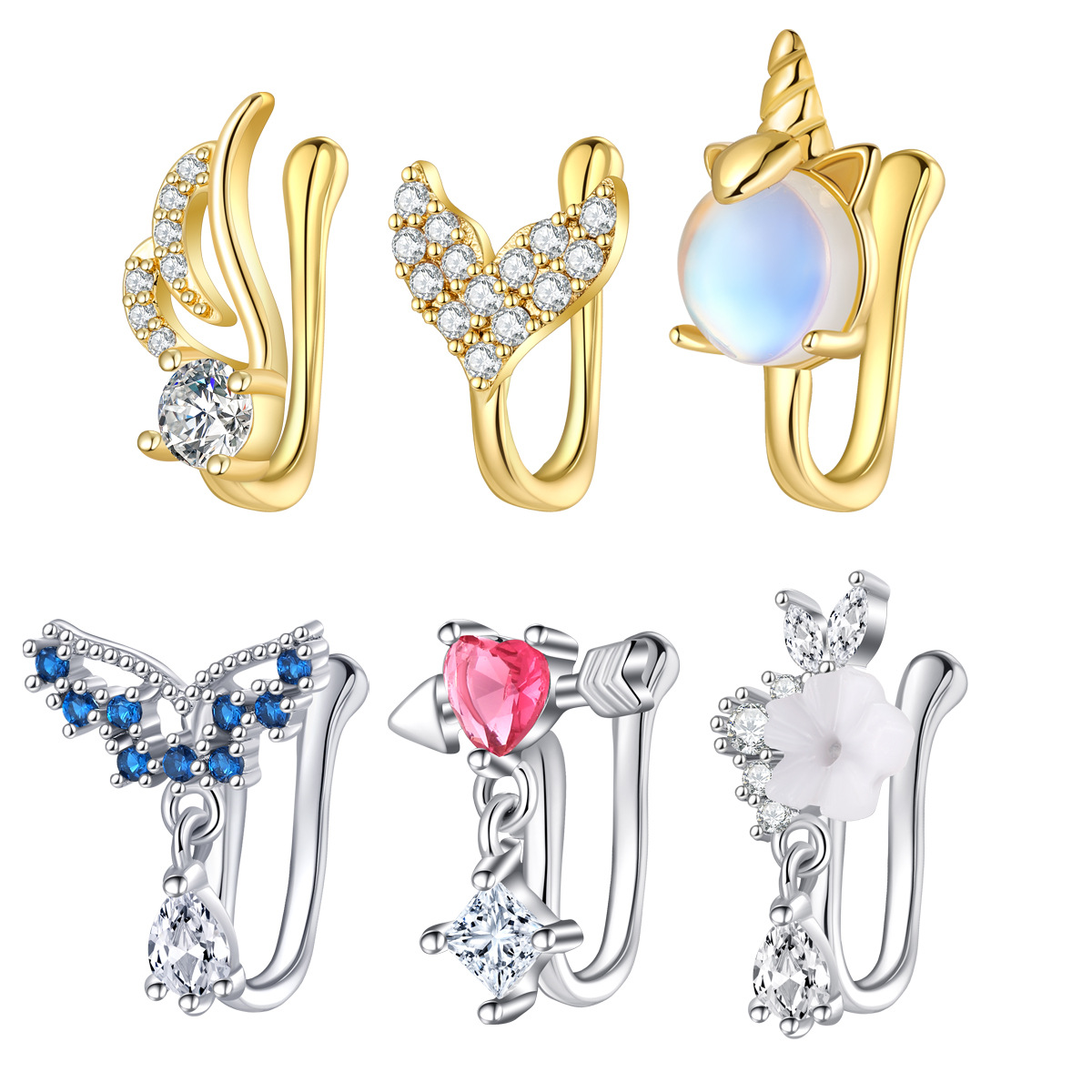 Fake Nose Piercing Jewelry Hig – Body Jewelry Quality recenzja i cena