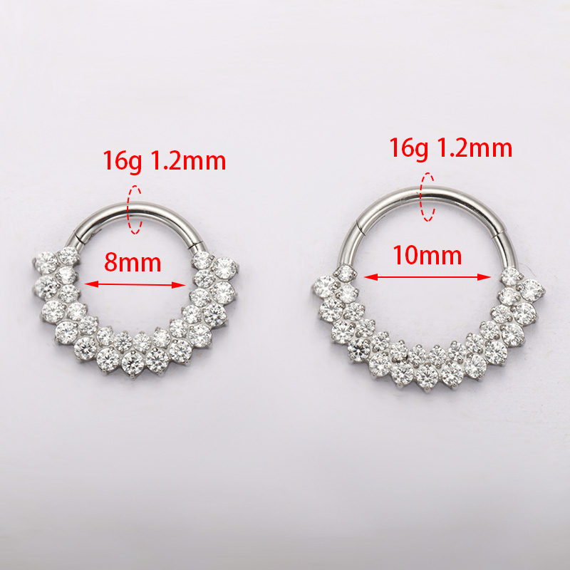 ASTM F136 Titanium Clicker Sep – Zoor Body Jewelry recenzja i cena