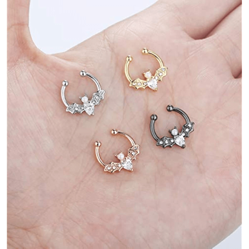 EVISPOL Cute Halloween Bat Fau – Body Jewelry Septum recenzja i cena