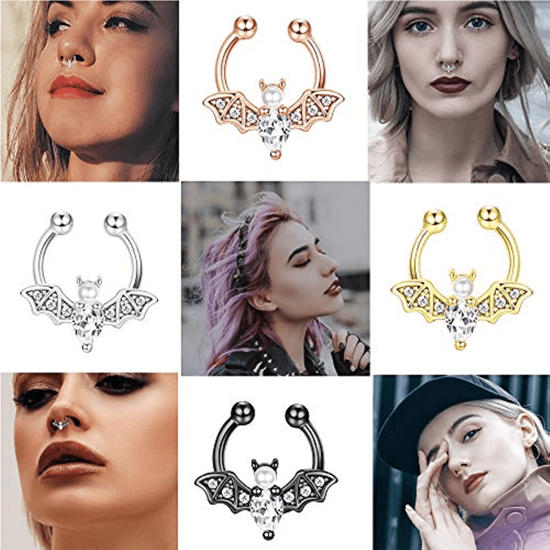 EVISPOL Cute Halloween Bat Fau – Body Jewelry Septum recenzja i cena