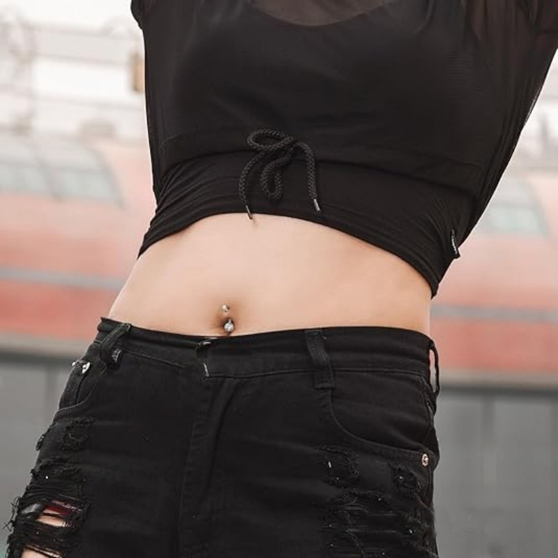 1PC G23 Titanium Belly Button  – Belly Bar Titanium recenzja i cena