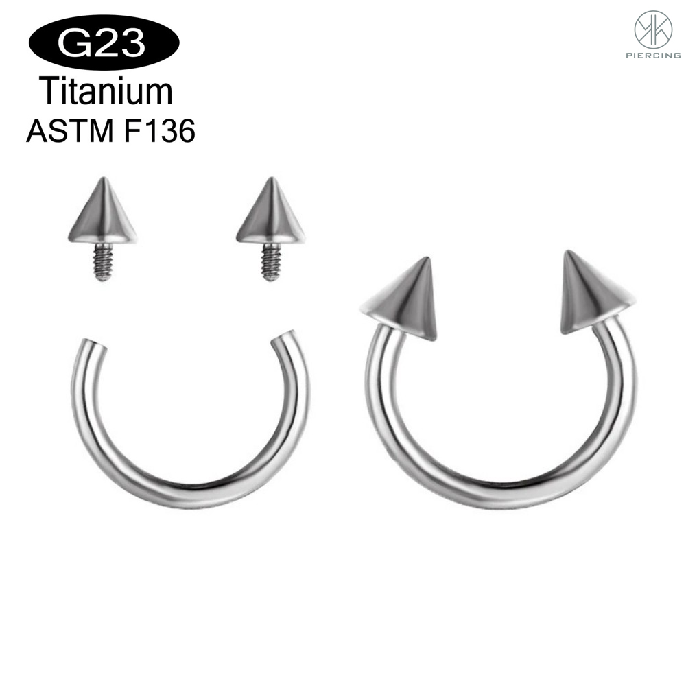 F136 Titanium Hoop Nose Rings  – Zoor Body Jewelry recenzja i cena