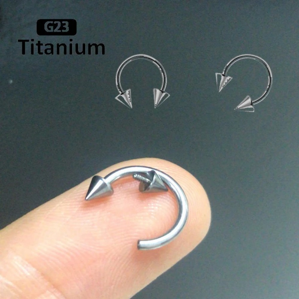 F136 Titanium Hoop Nose Rings  – Zoor Body Jewelry recenzja i cena